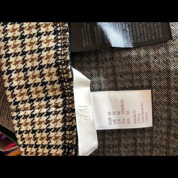 H&M houndstooth pencil skirt - Picture 3 of 3